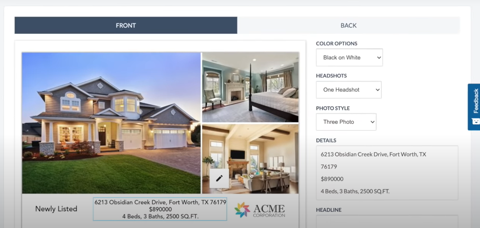 screenshot of Xpressdocs Brand Management